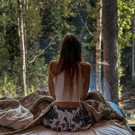 Сasa de vacaciones Luxury Forest With Hot Tub